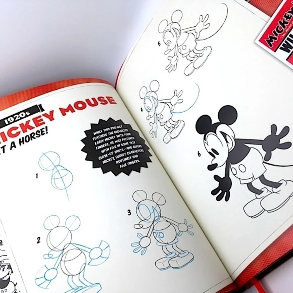 Learn to Draw Mickey & Friends Keepsake Book